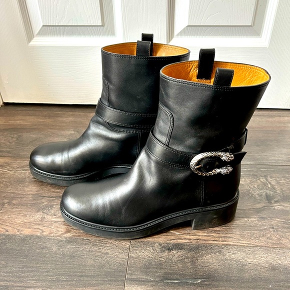 Gucci Dionysus leather boots - Picture 1 of 6